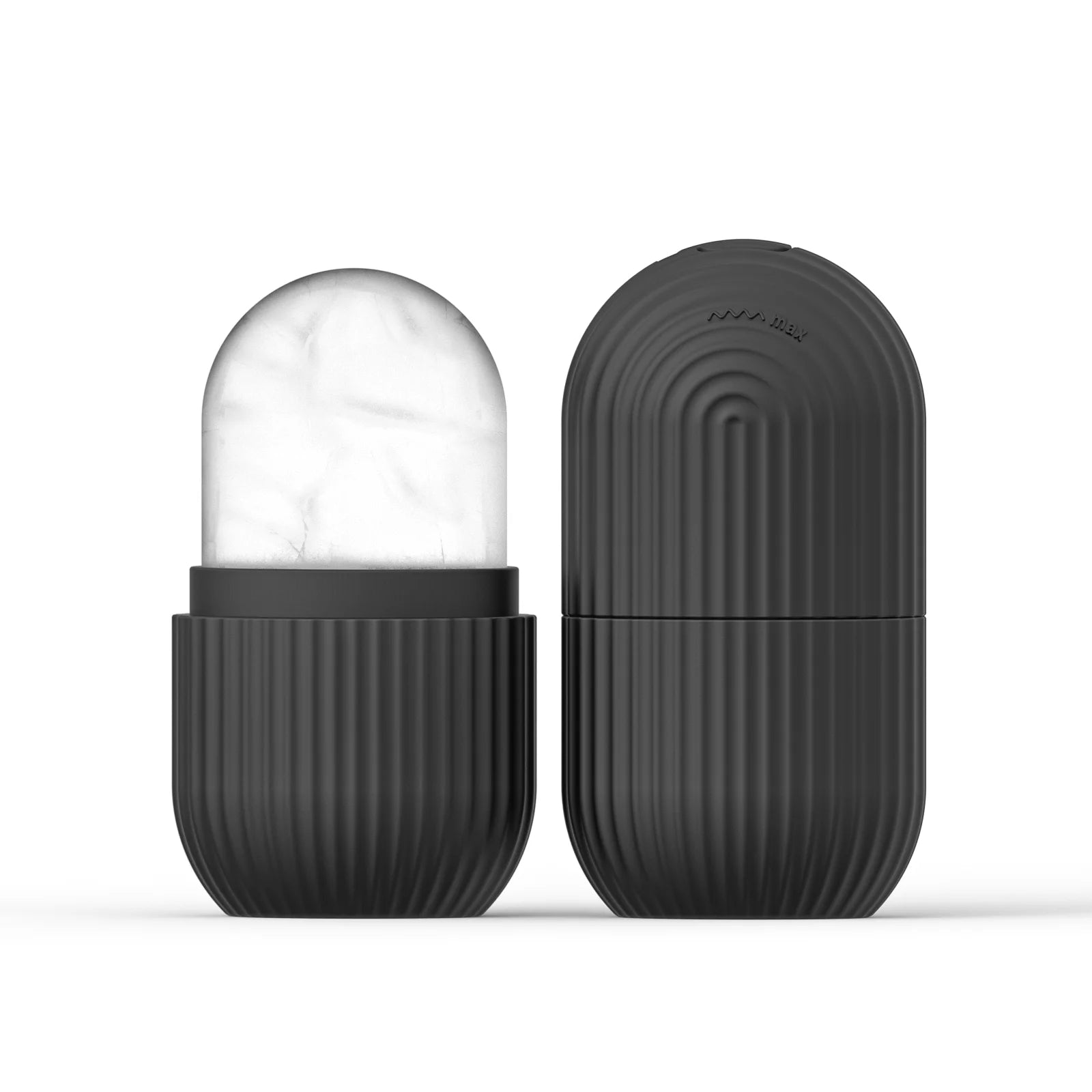 Molde de Cubo de Hielo Facial de Silicona para Belleza y Cuidado de la Piel con Rodillo de Hielo