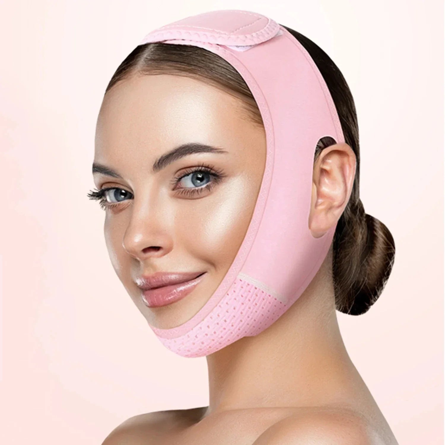 Women’s Facial Slimming and Lifting Band - V-Line Shaper and Chin Cheek Lift Belt for Skin Care and Beauty Massage