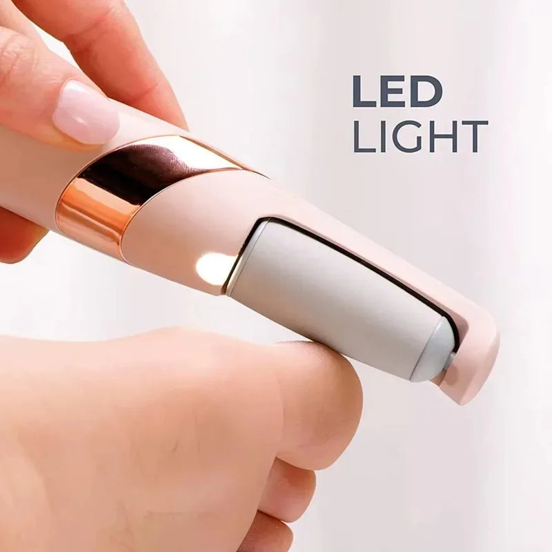 Rechargeable Cordless Electric Callus Remover for Men and Women - Effective Foot File for Dry Skin and Callus Removal on Heels