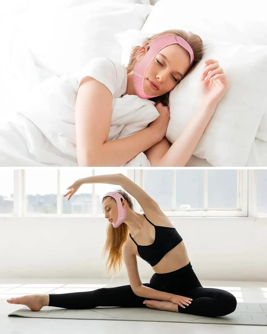 Women’s Facial Slimming and Lifting Band - V-Line Shaper and Chin Cheek Lift Belt for Skin Care and Beauty Massage