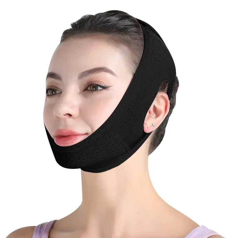 Women’s Facial Slimming and Lifting Band - V-Line Shaper and Chin Cheek Lift Belt for Skin Care and Beauty Massage